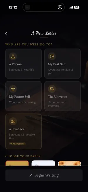 UNSENT: Letters Never Sent screenshot 2