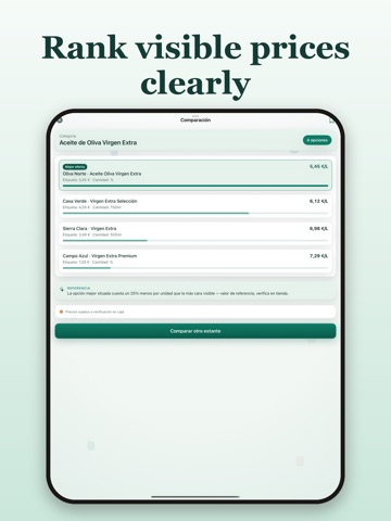 ShelfPriceAI - Compare iPad screenshot