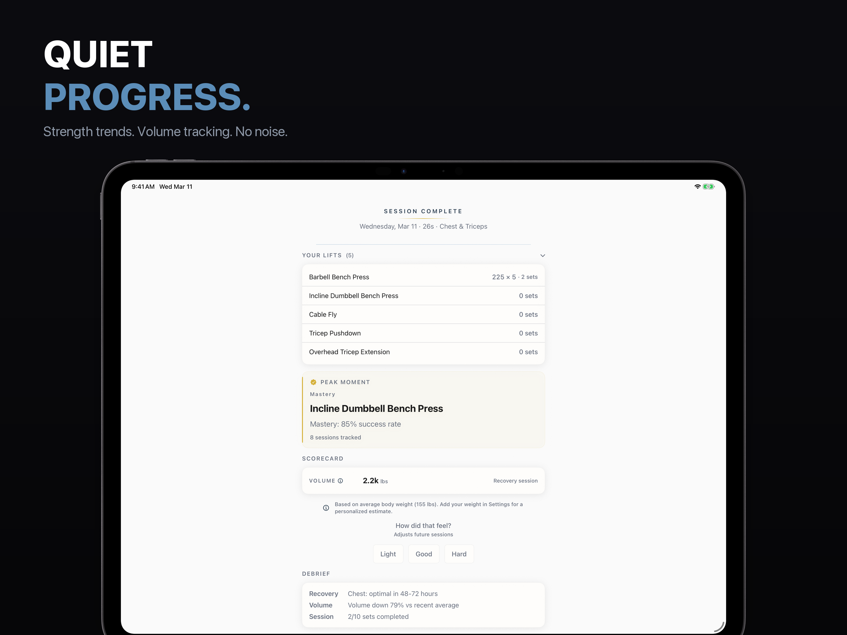 FORGE - Workout Planner