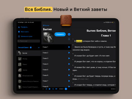 Bible: Listen & Read (Russian) screenshot 9