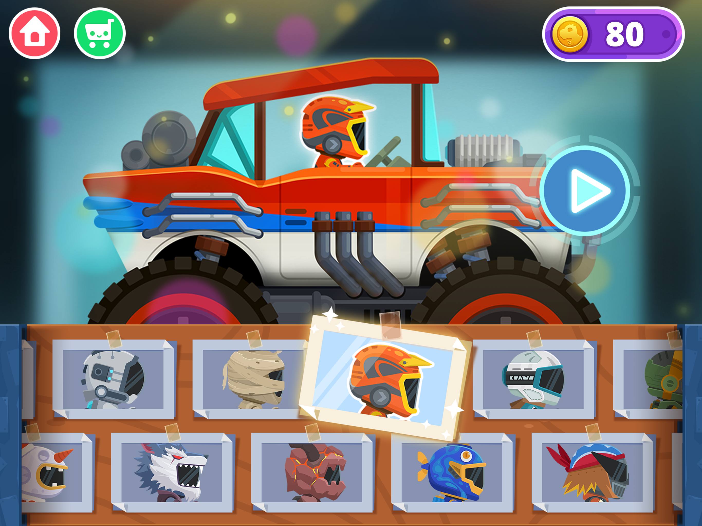 Monster Truck Games Kids: Race screenshot 13