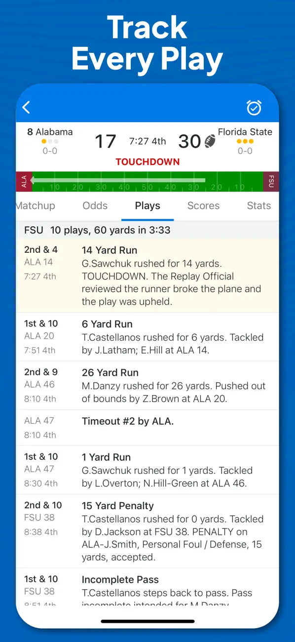 Screenshot #3 pour Superfan: College Football