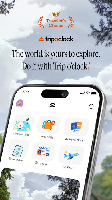 Travel planner: Trip o'clock Screenshot 1 of 9