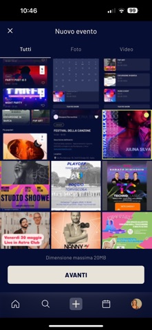 Eventi X Te screenshot