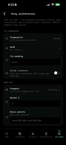 SecureFox: Post-Quantum VPN Screenshot 5 of 6