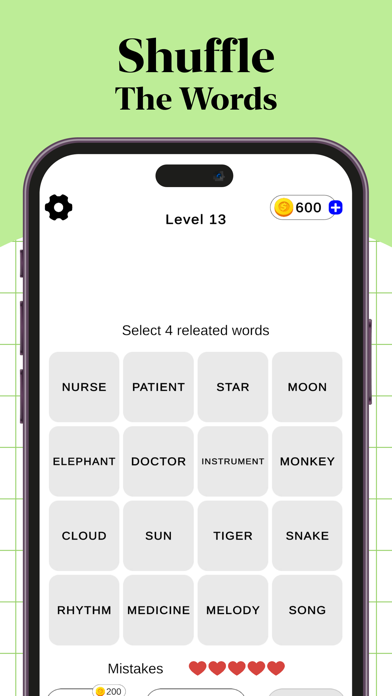 Connections - Word Puzzle Game Screenshot