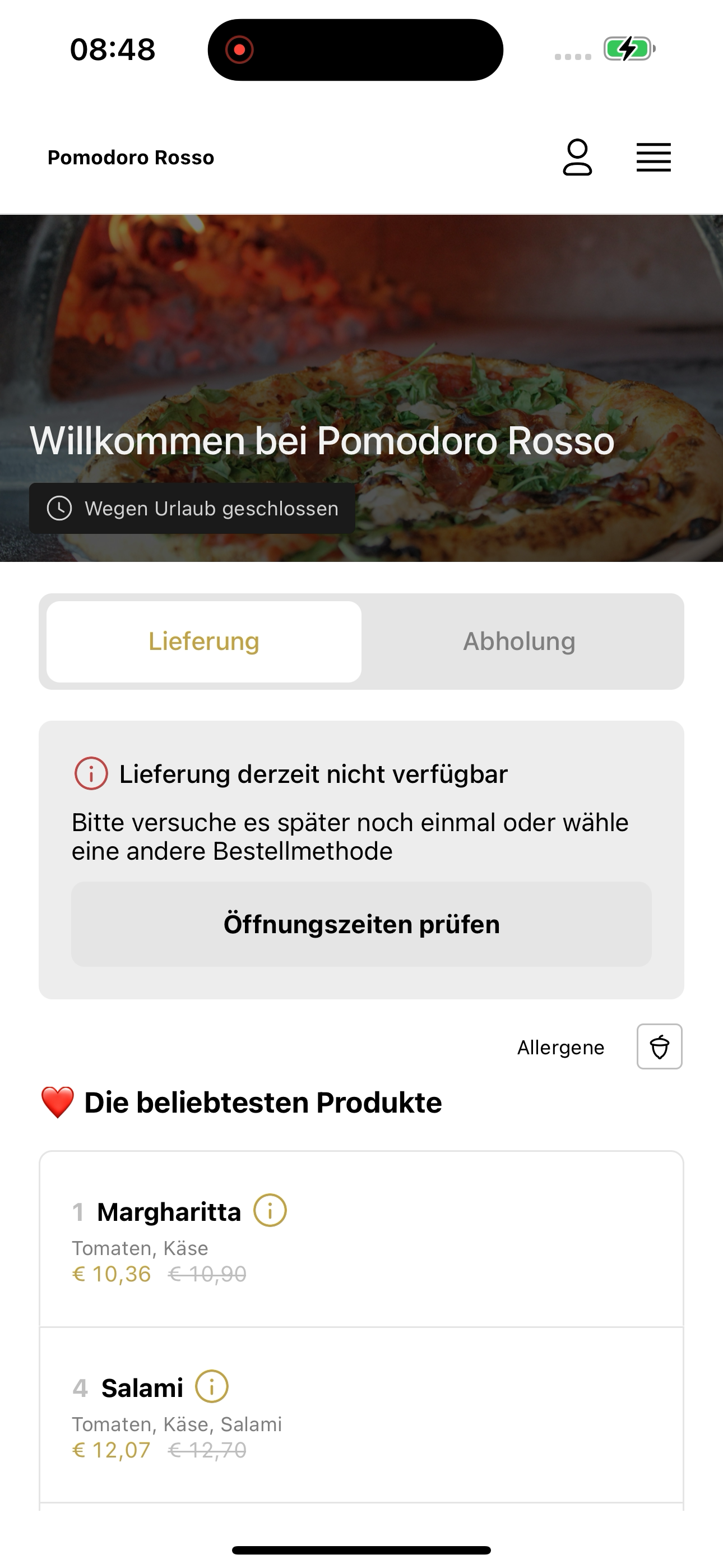 Pomodoro Rosso screenshot 5