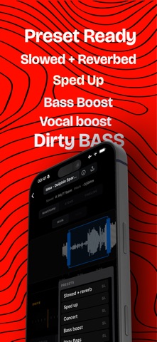 SnippetLoop - audio editor iPhone screenshot