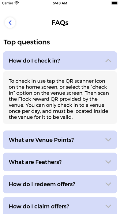 Flock Loyalty Screenshot