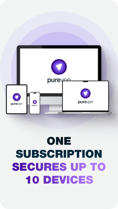 PureVPN - Fast and Secure VPN Screenshot