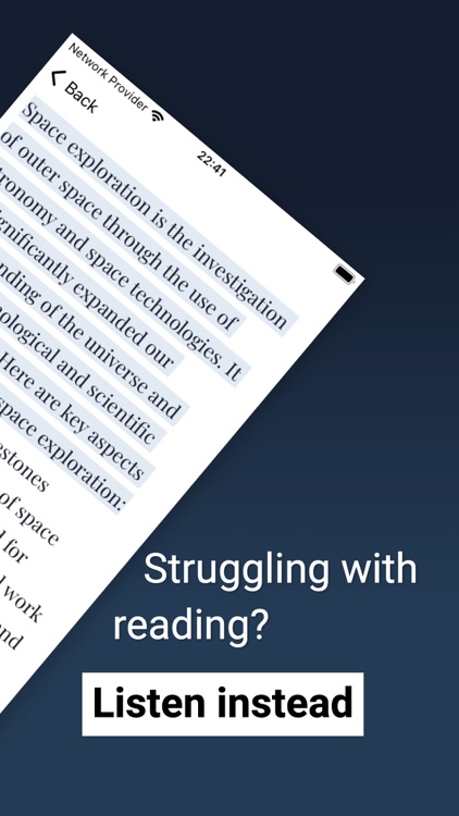 Text to Speech - ADHD Reader