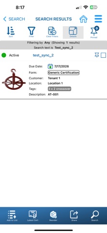 TESSALink screenshot