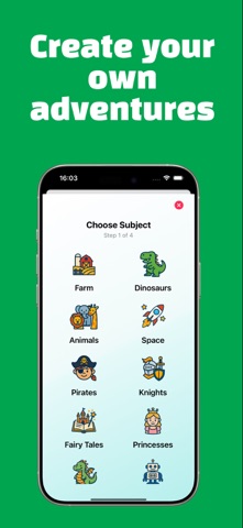 Personal kids stories! screenshot