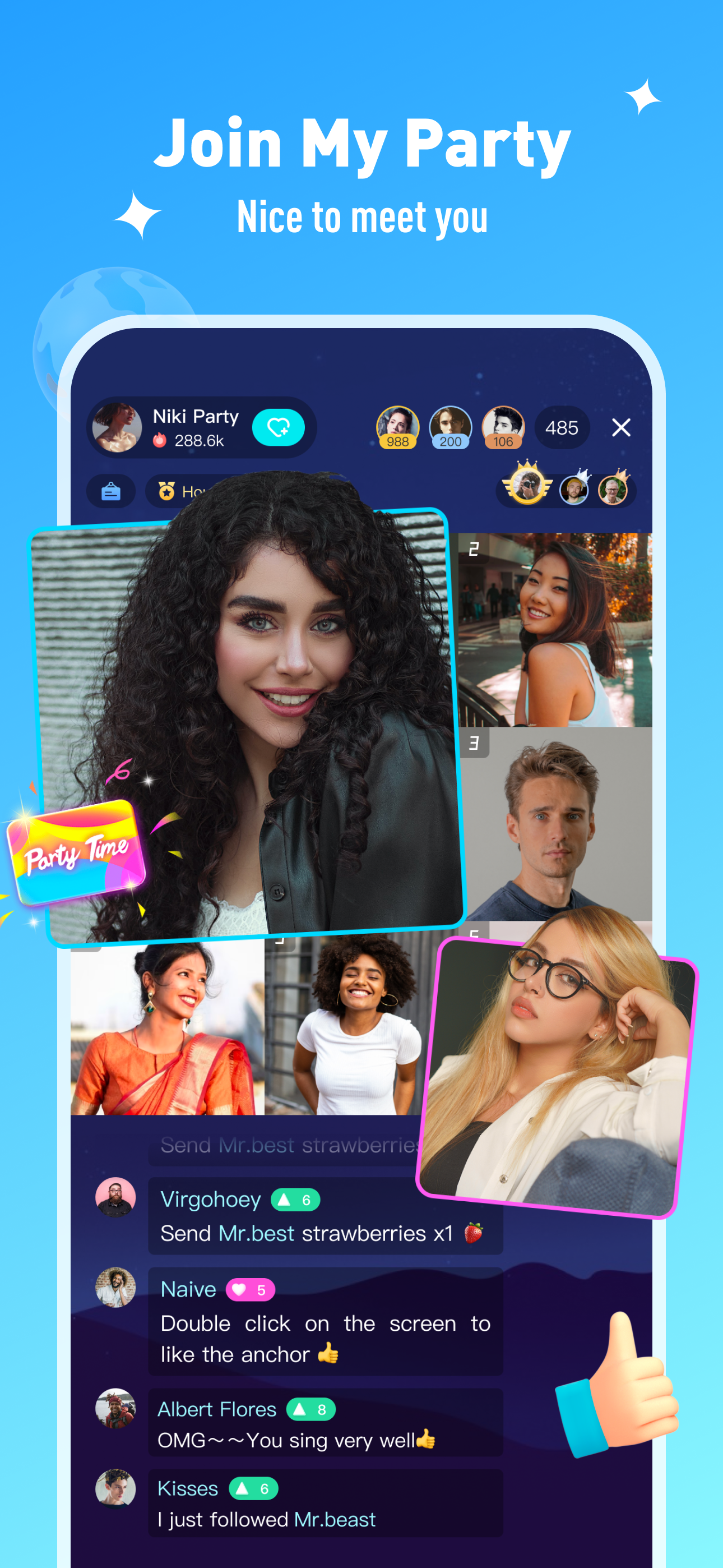 Niki Live - Live Stream&Party