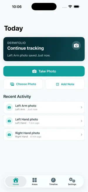 DermFolio screenshot 1