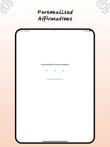 IamYou – Daily Affirmations iPad screenshot