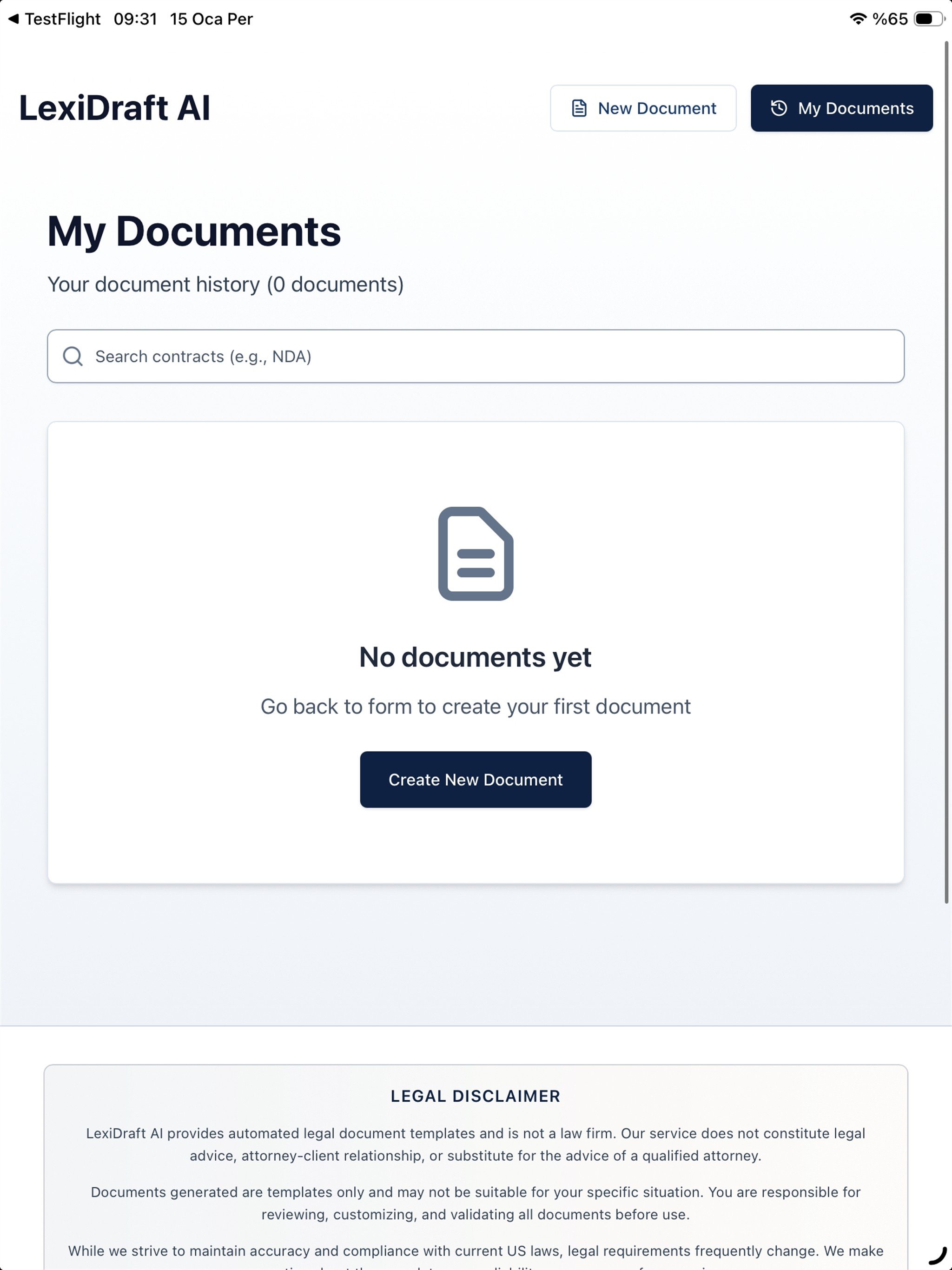 LexiDraft: US Legal Forms screenshot 8