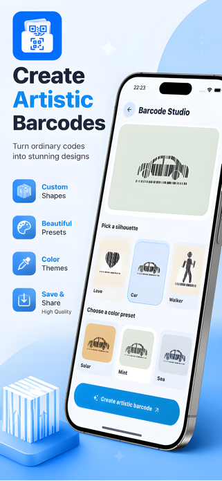 QR Code, Barcode Scanner Screenshot 1 of 4