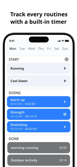 Focus Routine screenshot 2