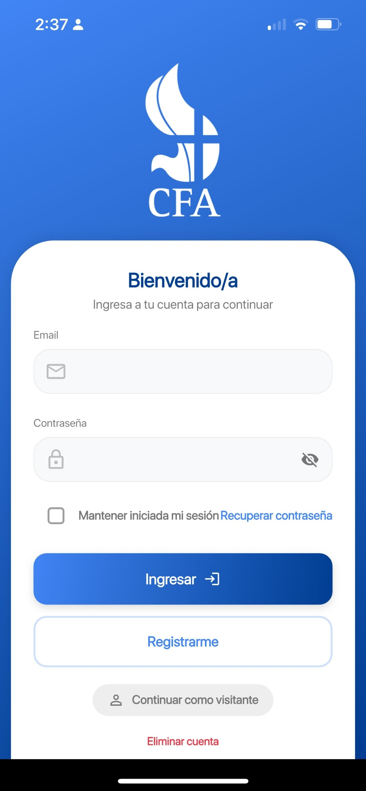 Iglesia CFA screenshot 5