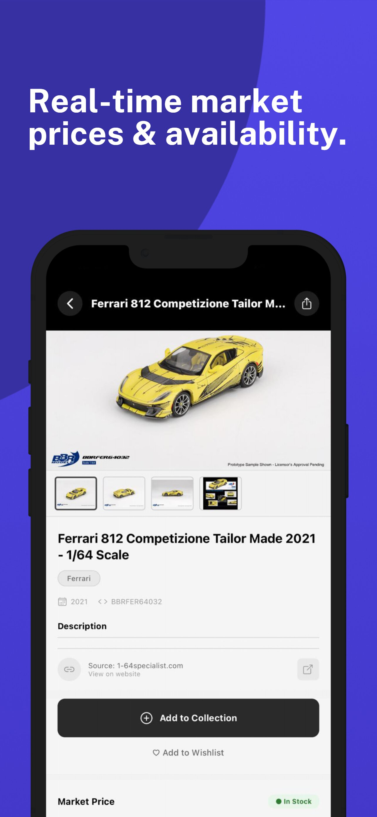 Diecast Collection Tracker