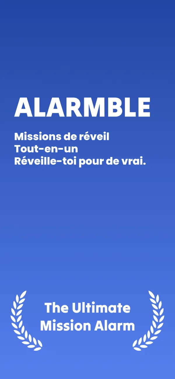 Screenshot #1 pour Alarmble: Réveil à mission