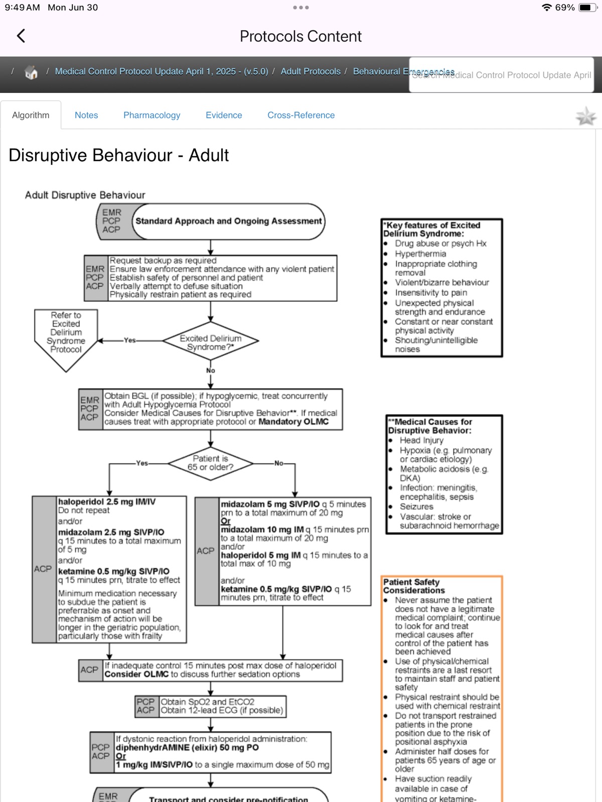 AHS EMS ipad screenshot 4