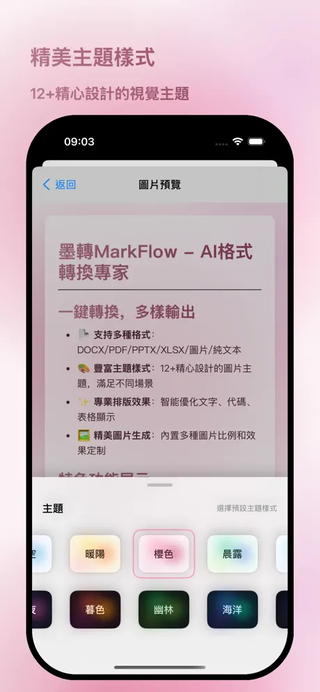 《墨轉 - AI文檔格式轉換》App screenshot 3
