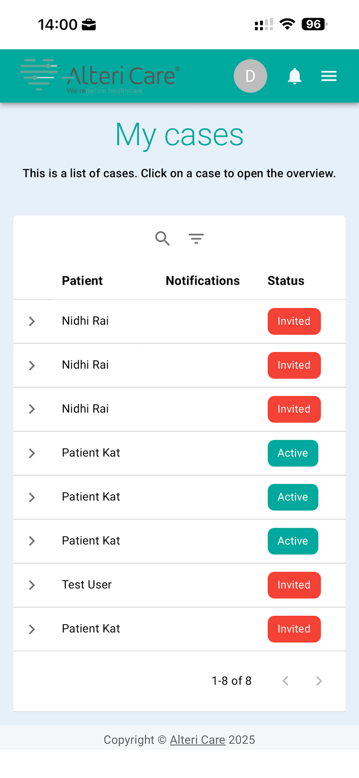 Alteri Care – plattform e-vård