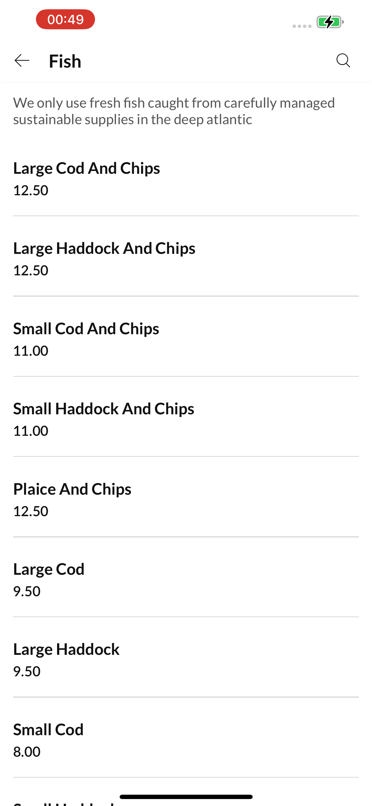 Boundary Fish Bar Norwich. screenshot 3