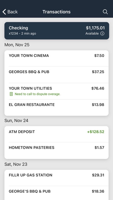 RiverFall Credit Union Screenshot