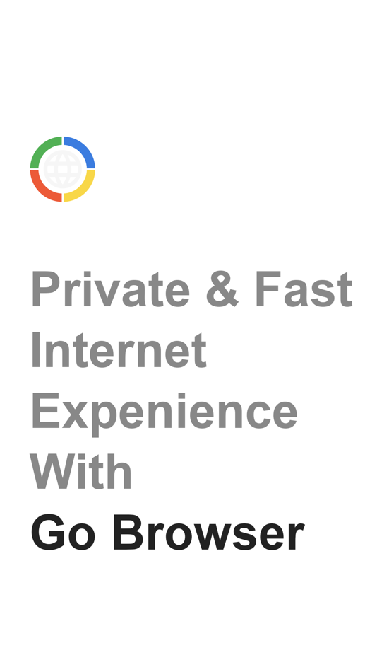 #1. Go Browser: Private,Pure,Fast (iOS) 来自: DropletApps