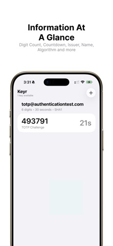 Keyr screenshot