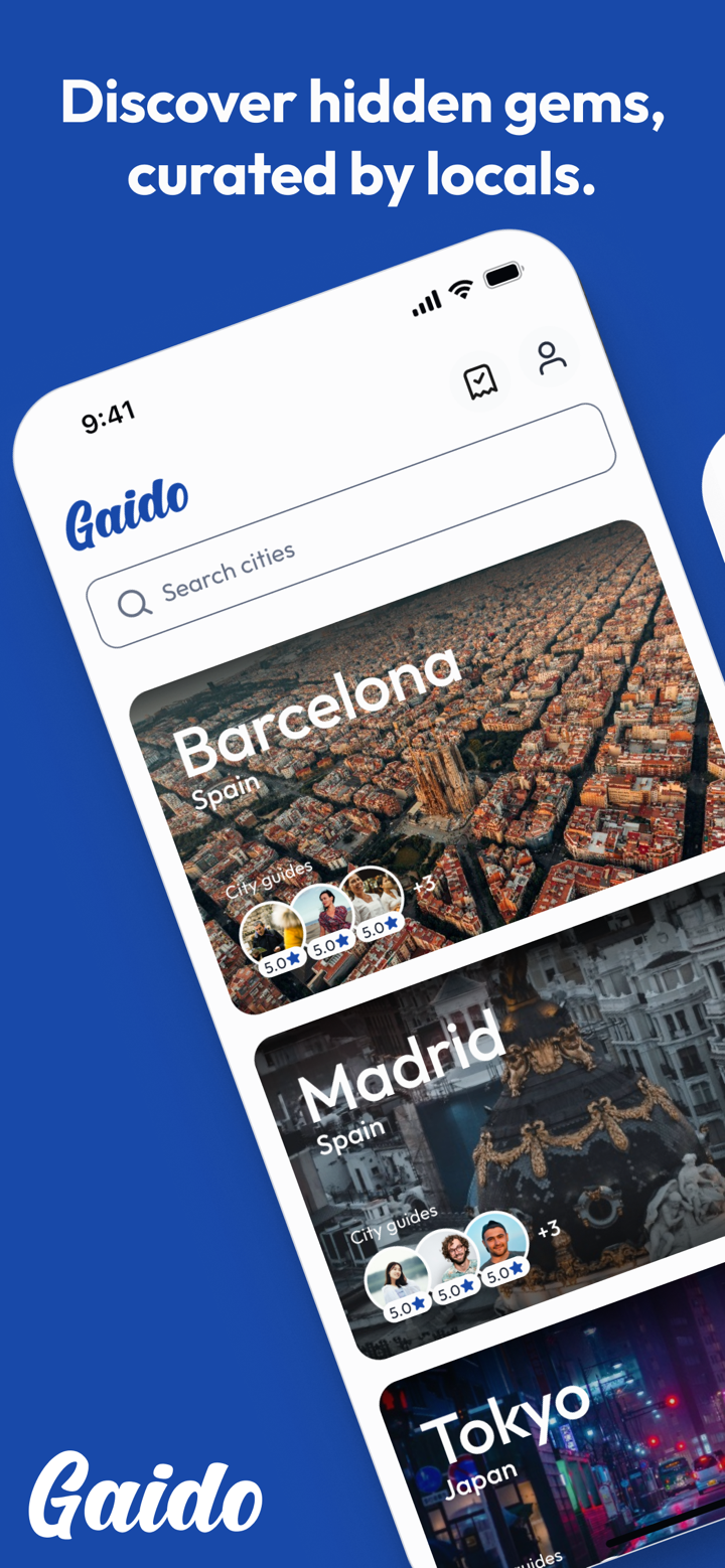 Gaido - Tours & Travel Guides screenshot 1