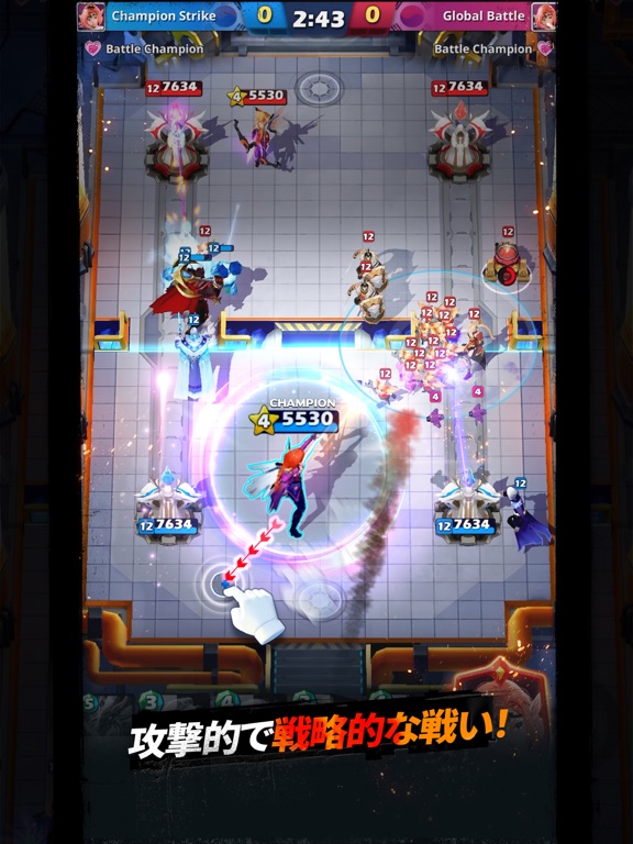 チャンピオンストライク：リアルタイム戦略・PvPカードバトルのおすすめ画像3