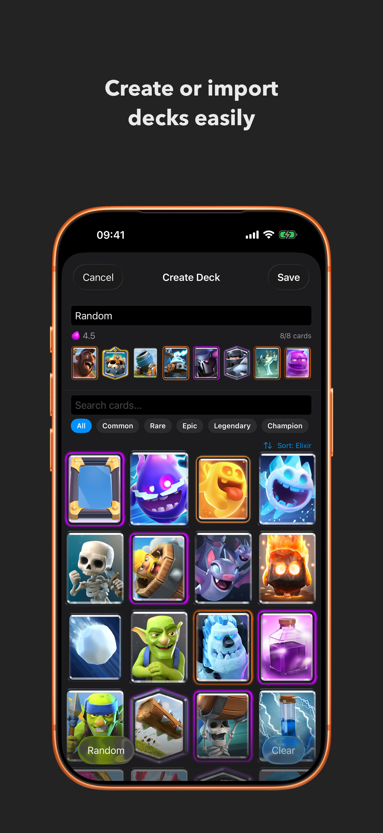 Clash Decks Royale Battle AI screenshot 2