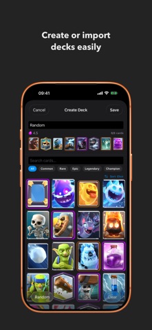Clash Decks Royale Battle AI iPhone screenshot