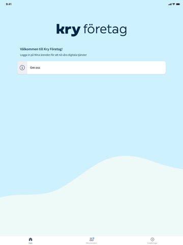 Vårdbesök online iPad screenshot 1