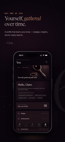 Cyra – PCOS & Cycle Tracker Screenshot 6 of 6