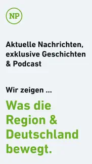 np - nachrichten und podcast iphone bildschirmfoto 1