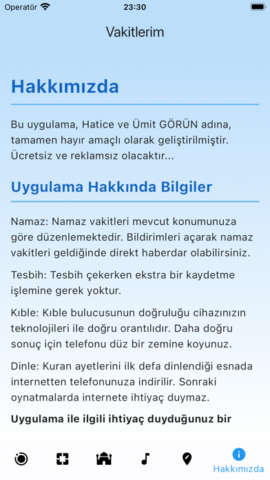 Vakitlerim Screenshot