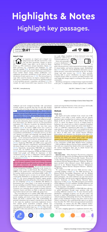Researchist: PDF Reader screenshot 6