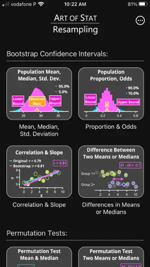 Art of Stat: Resampling screenshot 1