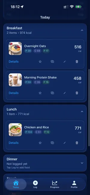 MacroLoggerApp screenshot 4