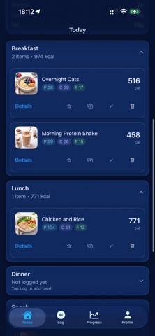 MacroLoggerApp Screenshot 4 of 6