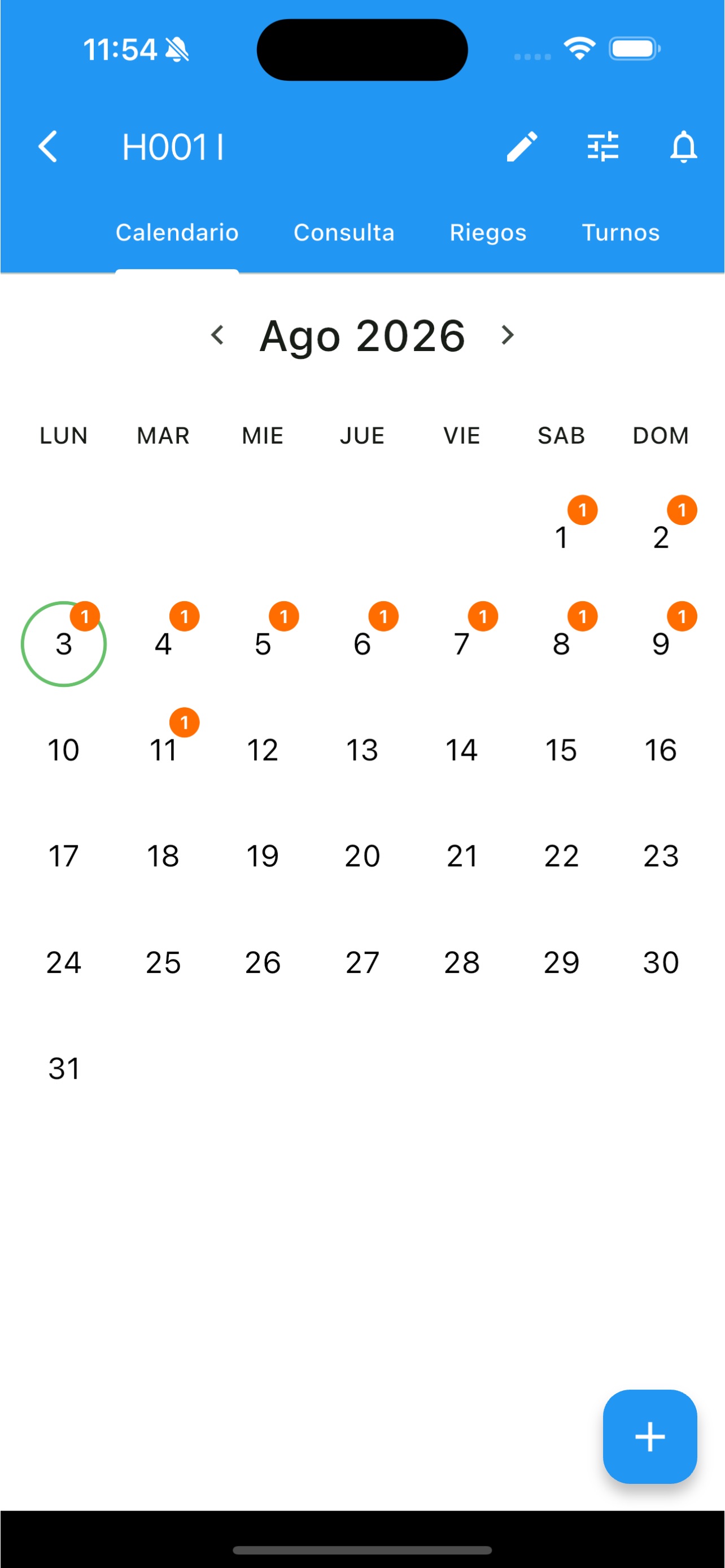 Screenshot 2 of miRiego San Isidro