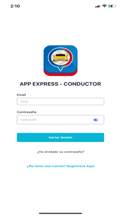 App Express Conductor Screenshot