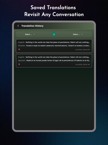 Multi Translate AI iPad screenshot