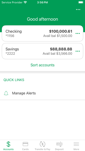 Anstaff Mobile Banking iPhone screenshot 2 - Finance app
