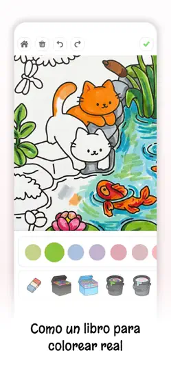 Captura de pantalla de Libro Para Colorear Goods™ en iPhone 2